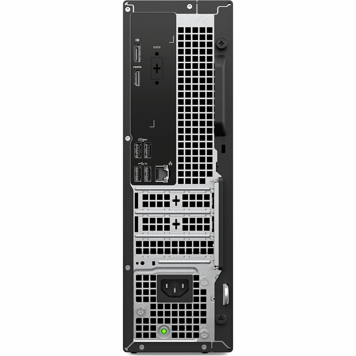 Dell Slim ECS1250 Desktop Computer - Intel Core i3 14th Gen i3-14100 - 8 GB - 512 GB SSD - Slim PC - Black