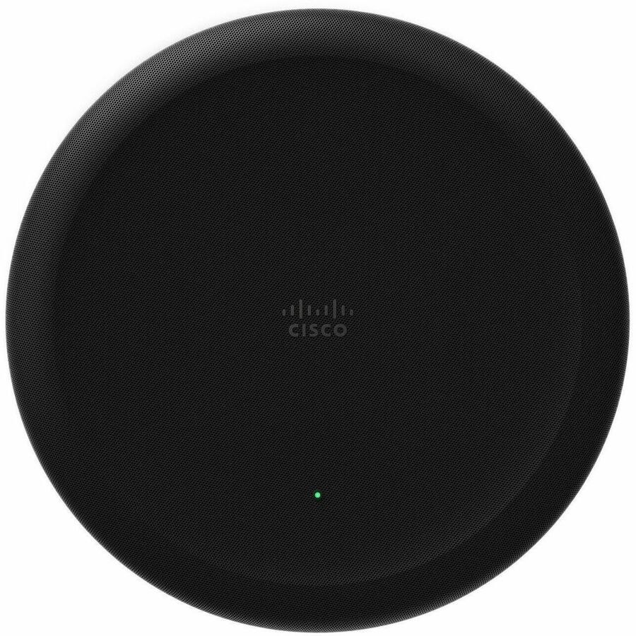 Cisco Wired Microphone for Meeting Room, Boardroom, Training Room, Voice, Camera, Video Conferencing - Carbon Black