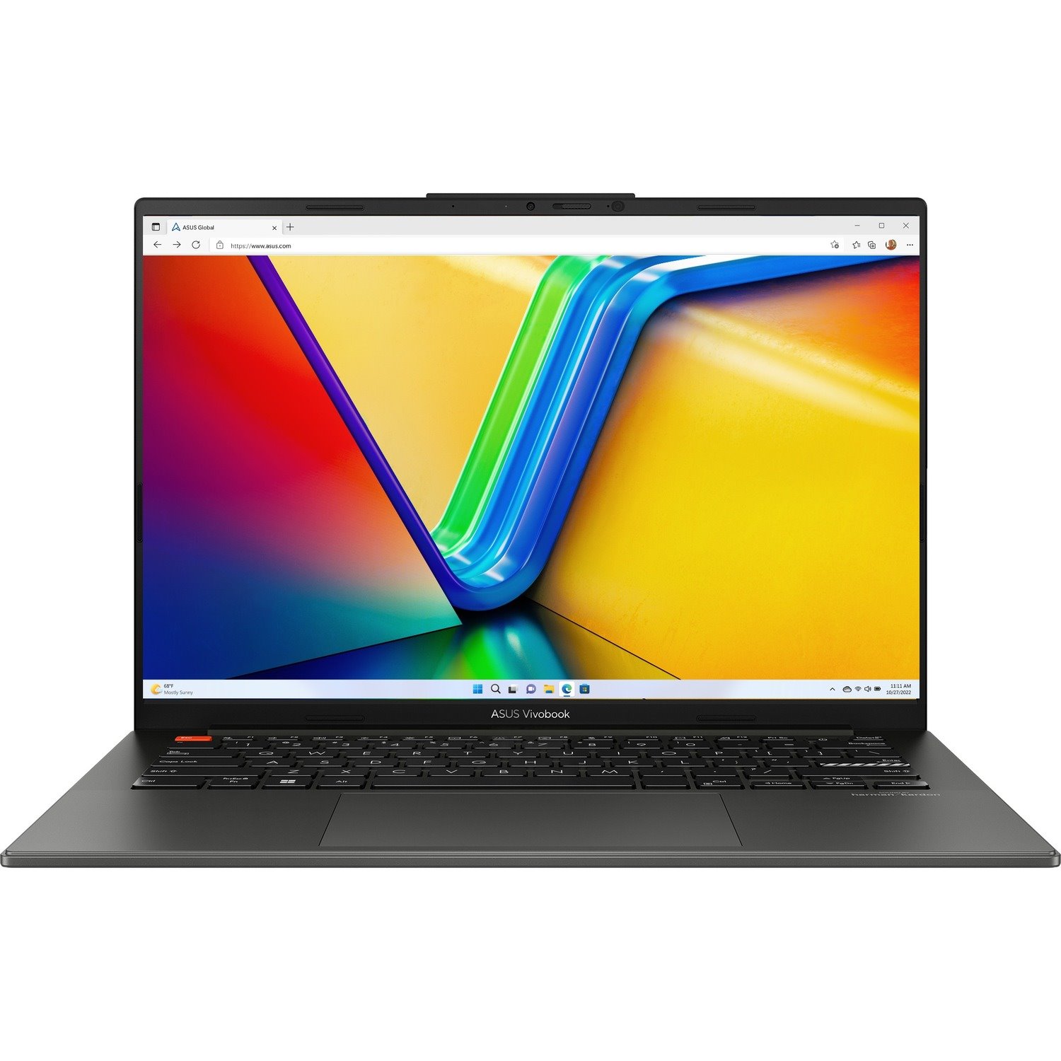 Asus Vivobook S 14 OLED K5404 K5404VA-M9130X 14.5" Notebook - 2.8K - Intel Core i9 13th Gen i9-13900H - Intel Evo Platform - 16 GB - 1 TB SSD - Midnight Black