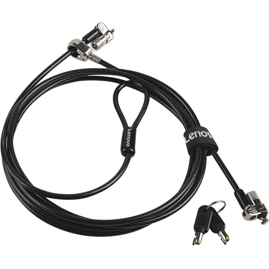 Lenovo Cable Lock For Notebook, Monitor, Desktop Computer