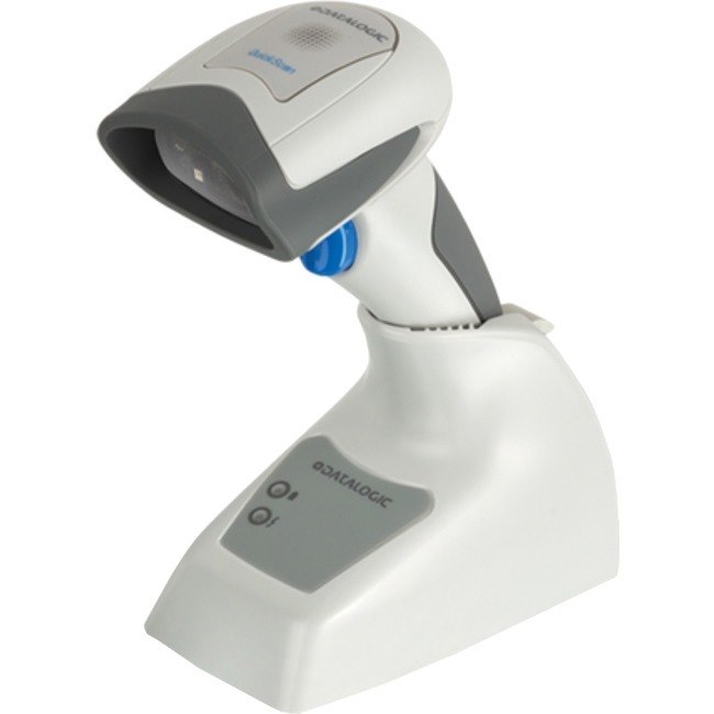 Datalogic QuickScan I QBT2400 Handheld Barcode Scanner - Wireless Connectivity - White