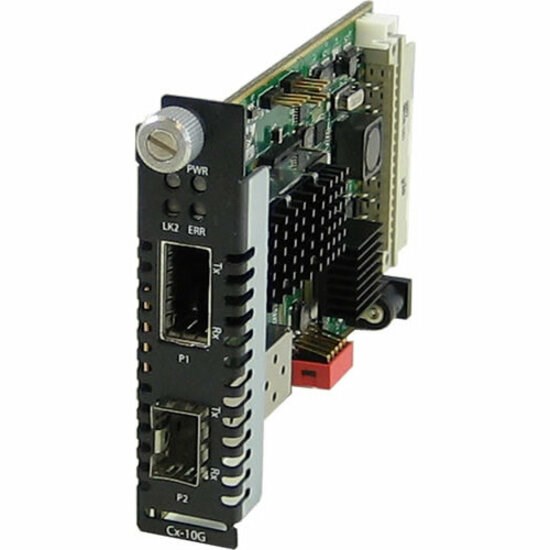 Perle CM-10G-XTS Transceiver/Media Converter