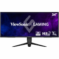 ViewSonic VX3418-2K 34" 21:9 1440p 1ms 165Hz Gaming Monitor with FreeSync Premium, Eye Care, HDMI, DisplayPort and USB
