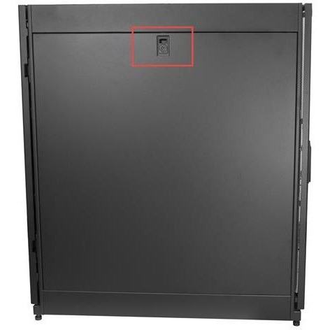 StarTech.com 4-Post 25U Server Rack Cabinet, 19" Data Rack Cabinet for Computer / IT Equipment, Home Network Rack, Half Height Server Rack