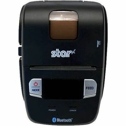 Star Micronics SM-L200 Desktop, Mobile Direct Thermal Printer - Monochrome - Portable - Label/Receipt Print - USB - Bluetooth - Black