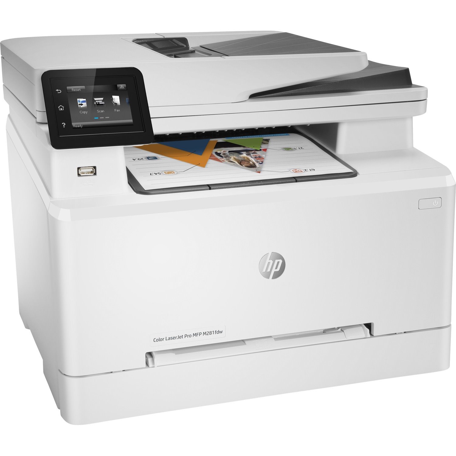 HP LaserJet Pro M281fdw Wireless Laser Multifunction Printer - Color