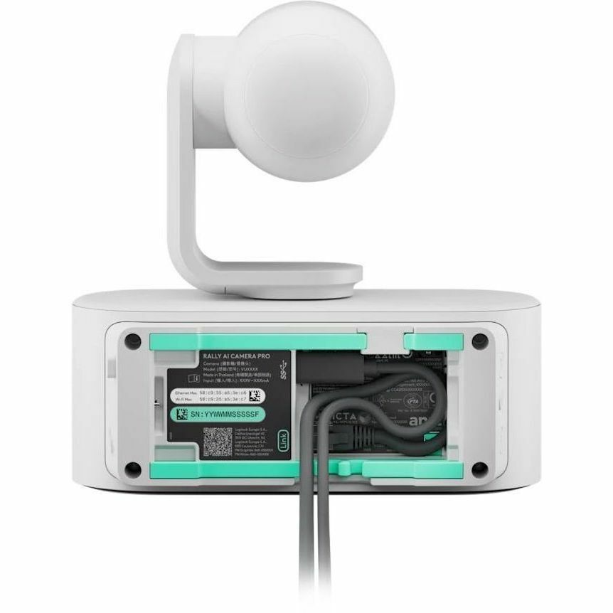 Logitech Rally Video Conferencing Camera - 30 fps - Off White - USB 3.2 Gen 1
