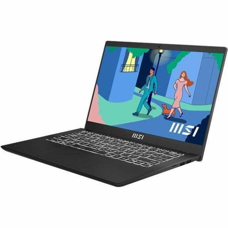 MSI Modern 14 C12M Modern 14 C12M-637UK 35.6 cm (14") Notebook - Full HD - Intel Core i3 12th Gen i3-1215U - 8 GB - 512 GB SSD - Classic Black