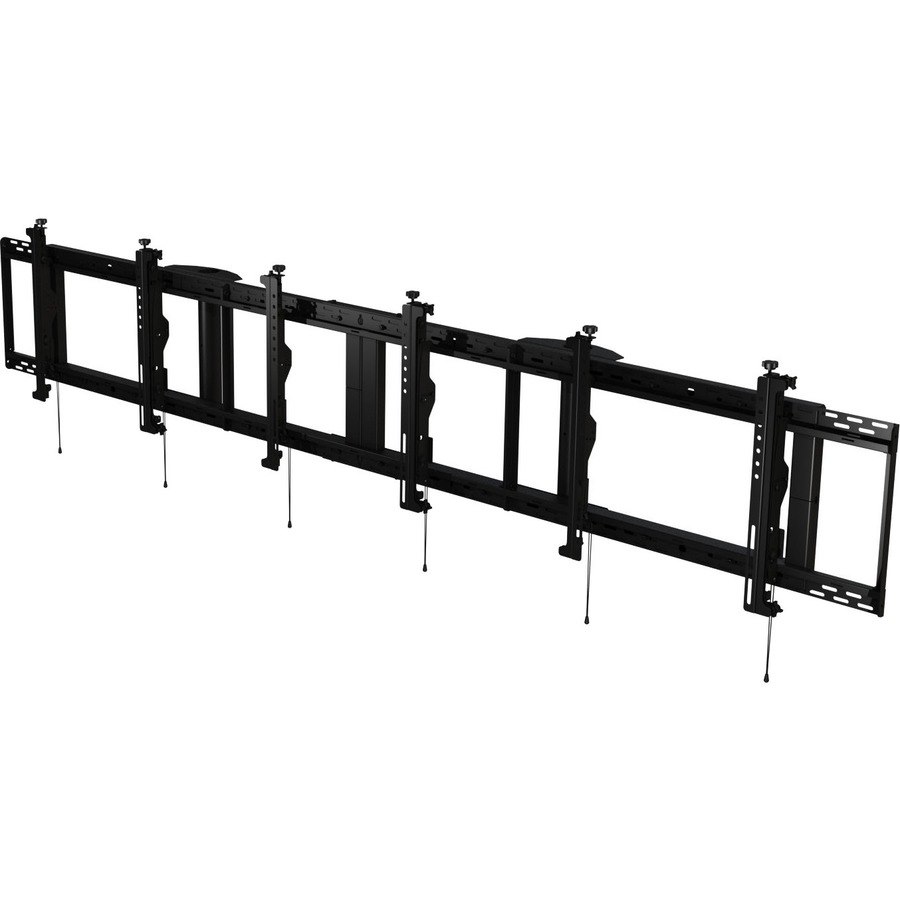Peerless-AV&reg; SmartMount&reg; Digital Menu Board Ceiling Mount with 8pt Adjustment - Landscape 3x1 Configuration for 40" to 42" Displays