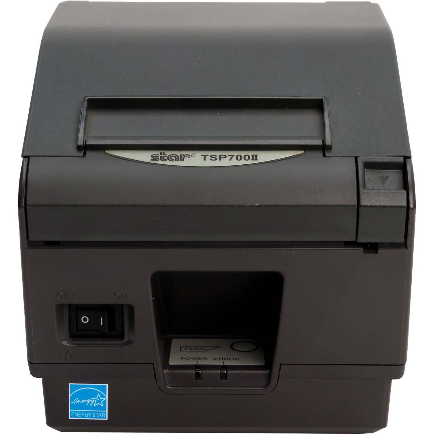 Star Micronics TSP743IIU-24GRY Direct Thermal Printer - Monochrome - Wall Mount - Label/Receipt Print - USB - With Cutter - Grey