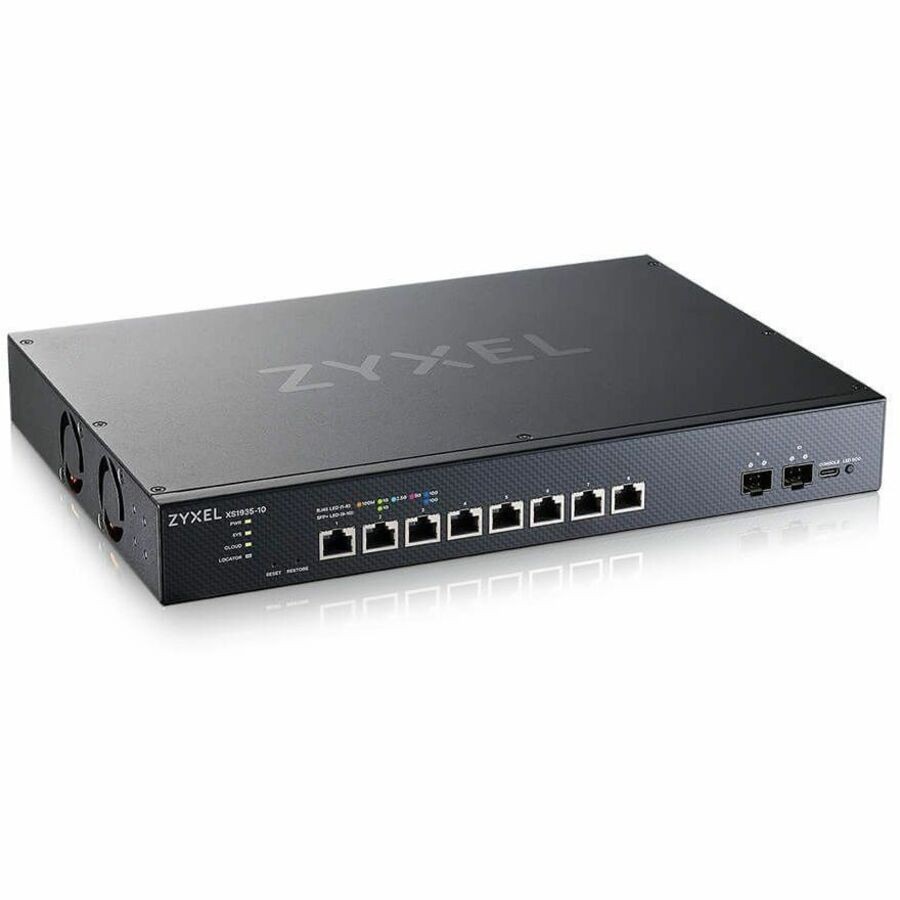 Zyxel XS1935-10 - 8 Port Multi-Gig L3 Lite Smart Managed Switch + 2 10G SFP+ (10 Total