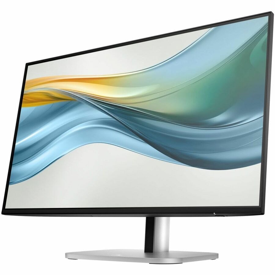 HP 524pu 24" Class Full HD LCD Monitor - 16:9 - Sleek Black, Silver