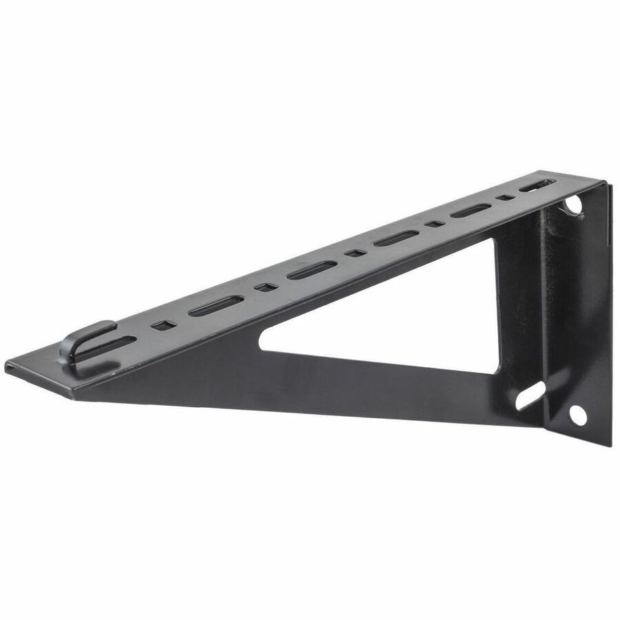 Hubbell Premise Wiring Wire Basket Tray, Overhead Tray, Accessories, Shelf Support, For 20" Tray, Black