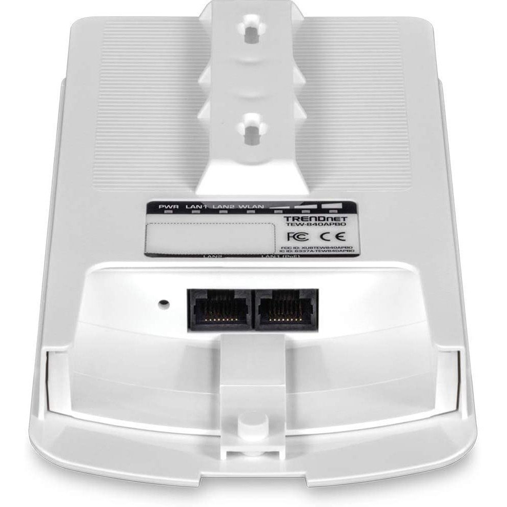 TRENDnet 14 DBI WiFi AC867 Outdoor Poe Preconfigured Point-to-Point Bridge Kit; 4 DBI Directional Antennas; for Point-to-Point WiFi Bridging Applications; 5GHz; AC867; TEW-840APBO2K