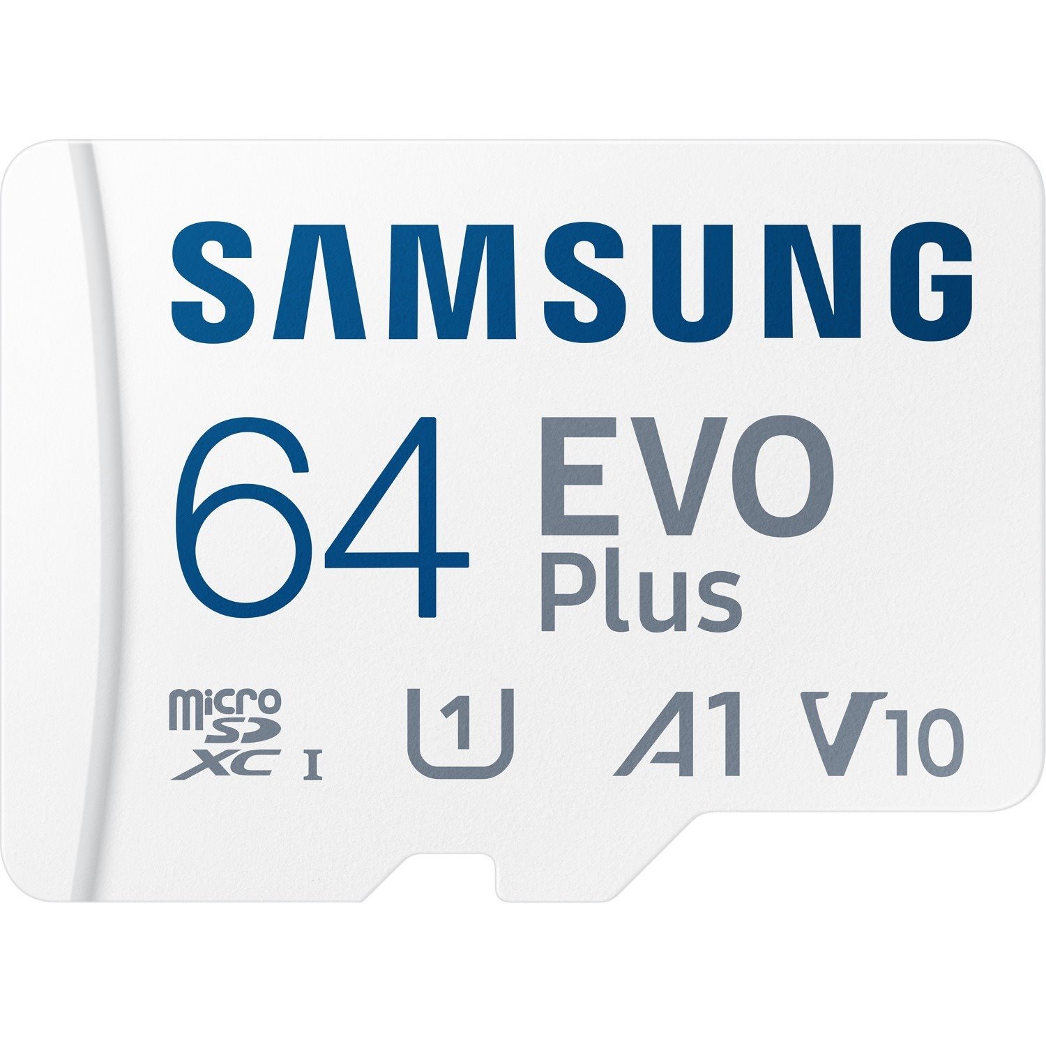 Samsung EVO Plus 64 GB Class 10/UHS-I (U1) V10 microSDXC