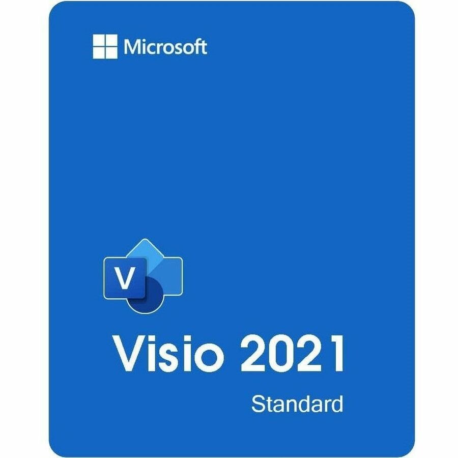 Microsoft Visio 2021 Standard - License - 1 PC