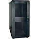 Eaton Tripp Lite Series 25U SmartRack Standard-Depth Half-Height Rack Enclosure, Doors, Side Panels, Shock Pallet