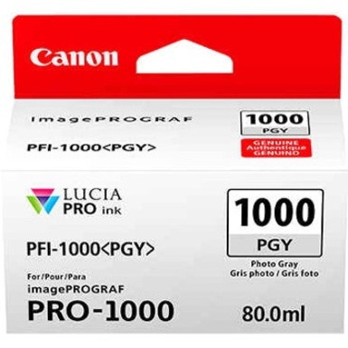 Canon LUCIA PRO PFI-1000 PGY Original Inkjet Ink Cartridge - Photo Grey Pack