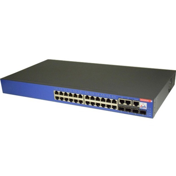 Amer Networks 22 port + 4 port 1000Base-T/SFP Gigabit Managed Layer 2 Switch SS2GR26i