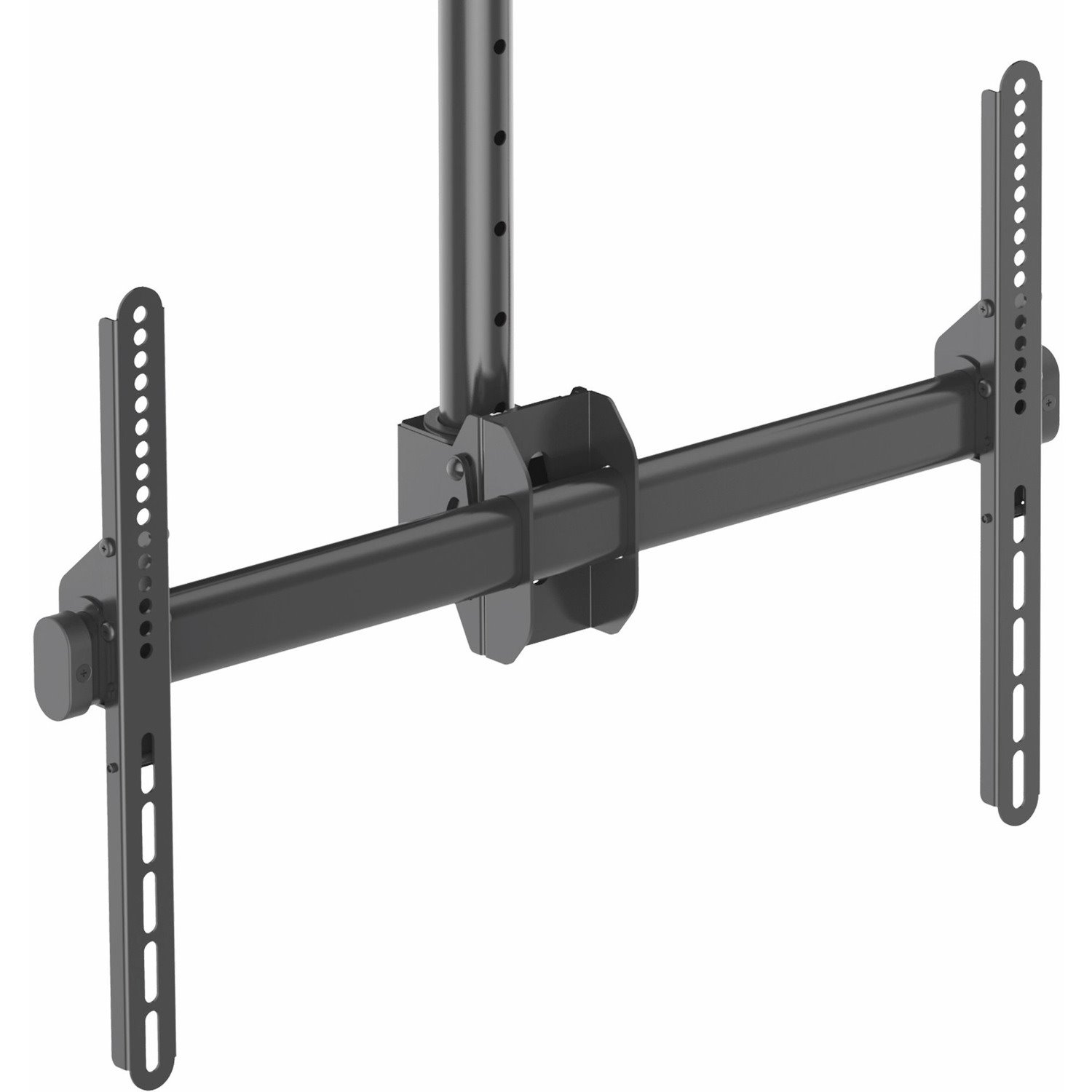 StarTech.com TV Ceiling Mount, Full-Motion Hanging Single Screen Vesa Mount for 32"-75" TVs / Displays - Height Adjustable Telescopic Pole