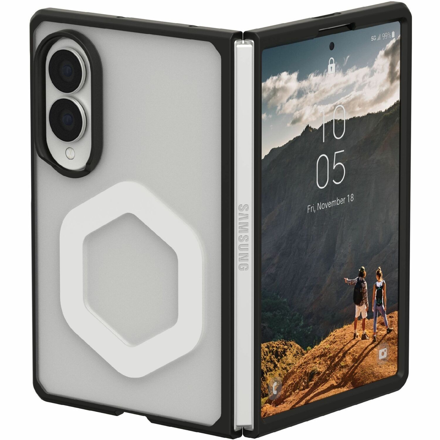 Urban Armor Gear Mouve Galaxy Z Fold8 Case - Ice