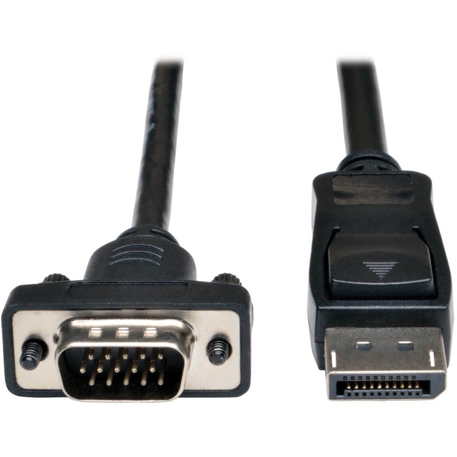 Tripp Lite by Eaton DisplayPort to VGA Active Adapter Cable (DP with Latches to HD15 M/M), 3 ft. (0.9 m)