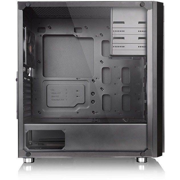 Thermaltake VERSA H26 Computer Case - Mid-tower - Tempered Glass