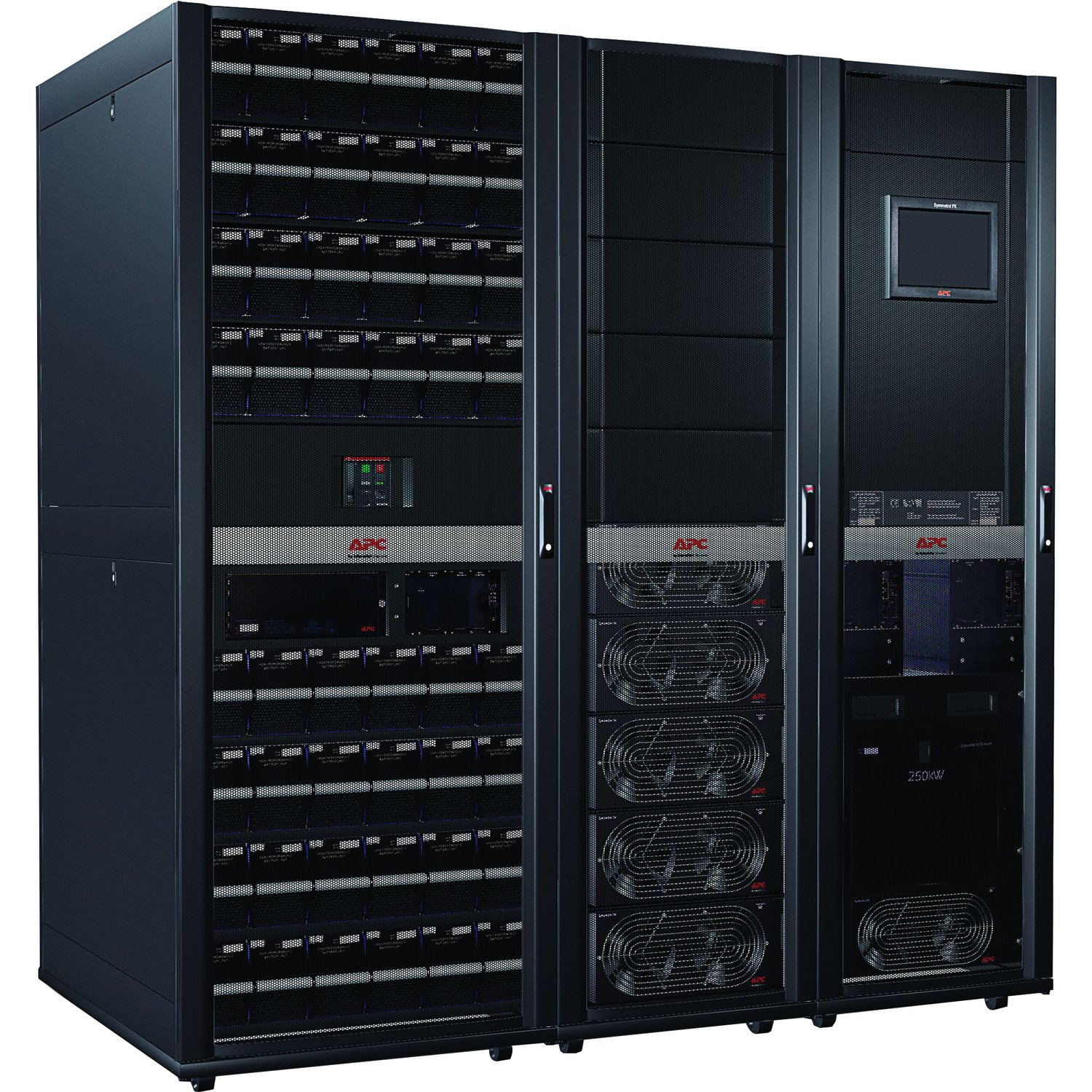 APC by Schneider Electric Symmetra SY125K250D Dubbele conversie online UPS - 125 kVA