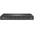 Vertiv Avocent Cybex Secure MultiViewer KVM Switch, 8 Port, Cursor Navigation Switching, NIAP Version 4.0 Certified, TAA Compliant (SCMV285DPH-400)