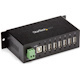 StarTech.com Mountable Rugged Industrial 7 Port USB 2.0 Hub