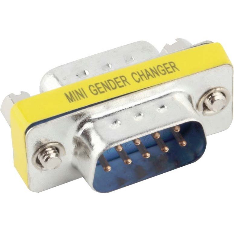 4XEM DB9 Serial 9-Pin Male To Male Adapter