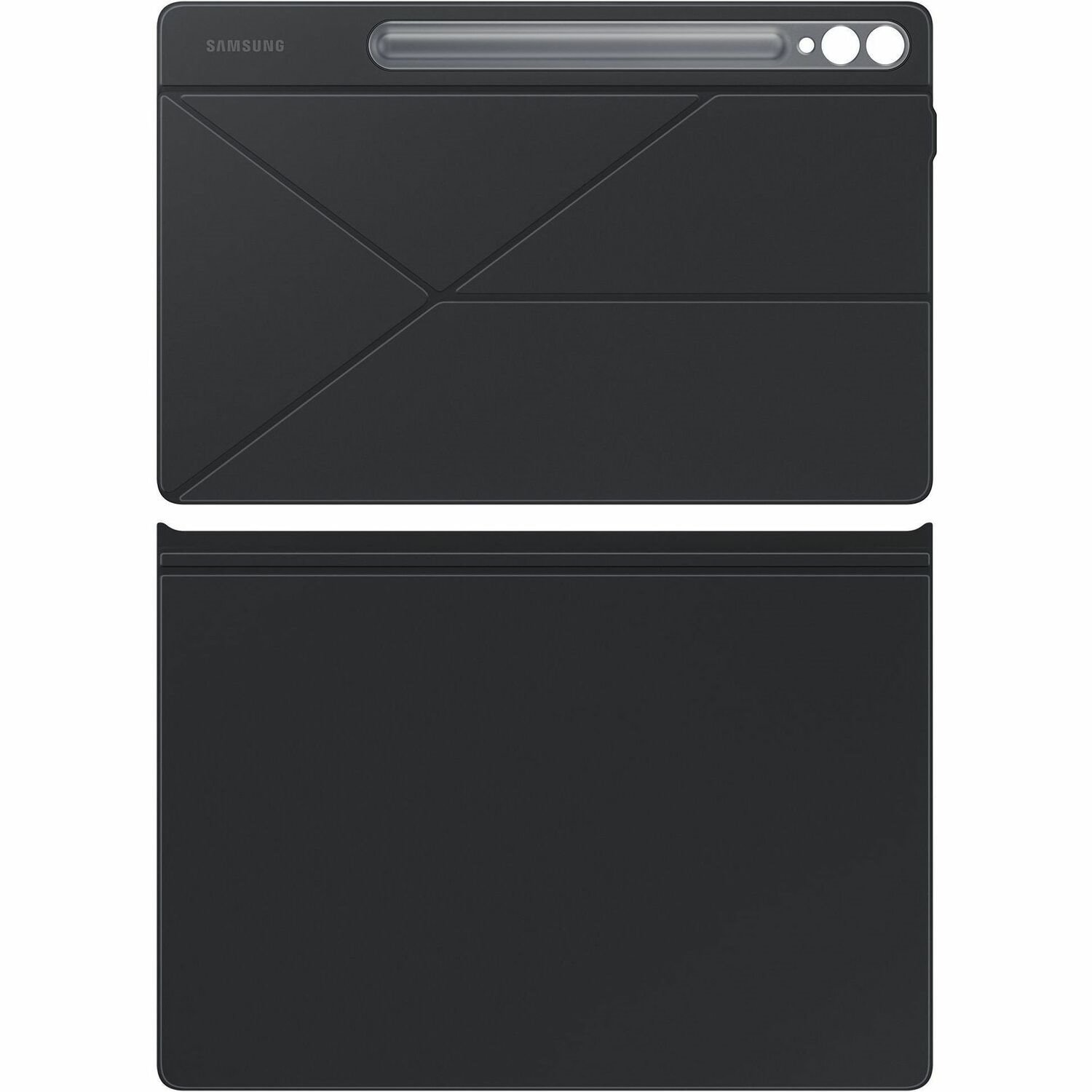 Samsung Carrying Case (Book Fold) Samsung Galaxy Tab S9+, Galaxy Tab S9 FE+ Tablet - Black