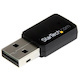 StarTech.com USB 2.0 AC600 Mini Dual Band Wireless-AC Network Adapter - 1T1R 802.11ac WiFi Adapter