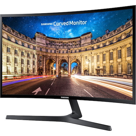 Samsung C27F398 27" Class Full HD Curved Screen LCD Monitor - 16:9 - High Glossy Black