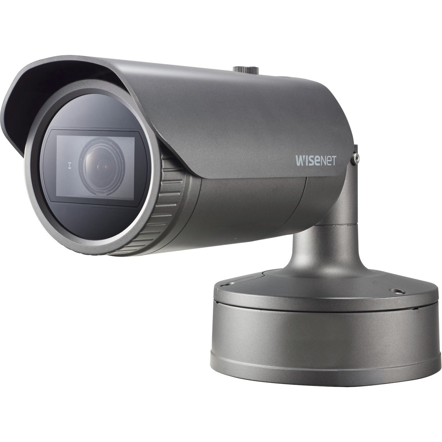 Wisenet XNO-8080R 5 Megapixel Network Camera - Colour - Bullet - Dark Grey