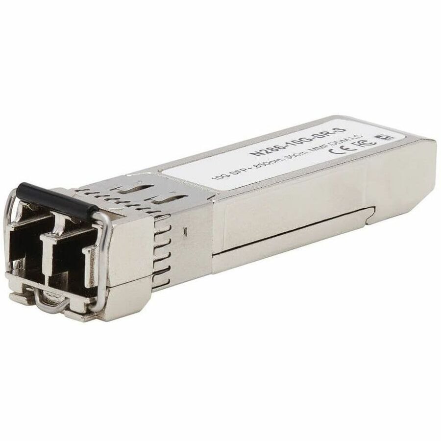 Eaton Tripp Lite Series Cisco-Compatible SFP-10G-SR-S SFP+ Transceiver - 10GBase-SR, DDM, Multimode LC, 850 nm, 300M (984.25 ft.)