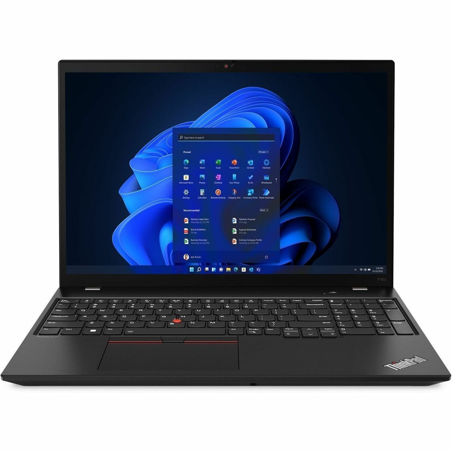 Lenovo ThinkPad P16s Gen 2 21K9003AUS 16" Mobile Workstation - WUXGA - AMD Ryzen 7 PRO 7840U - 16 GB - 512 GB SSD - English Keyboard - Villi Black