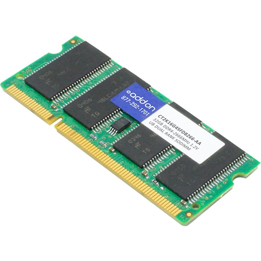 Crucial 32GB Kit (16GBx2) DDR4-2666 SODIMM