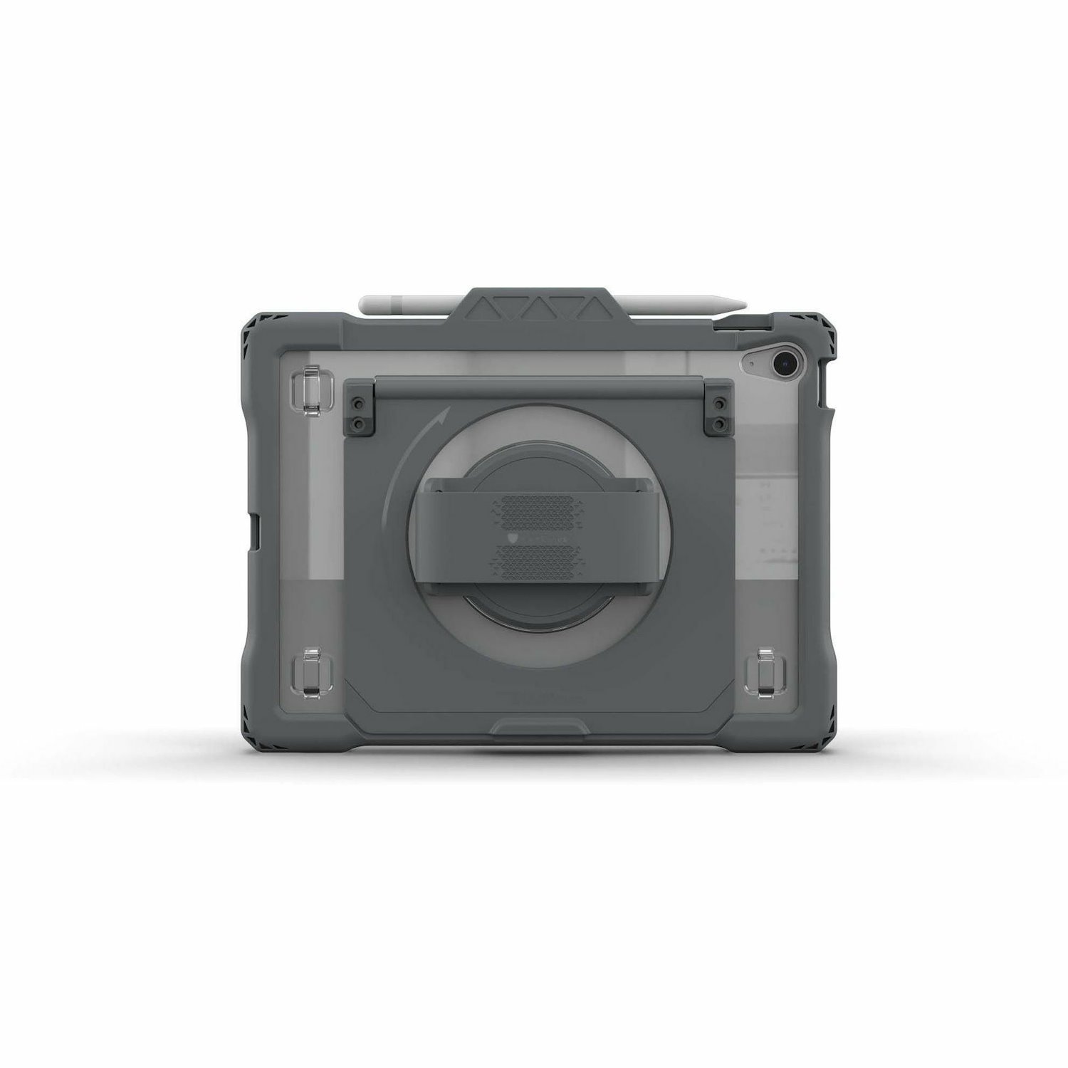 Shield Extreme-X2-H with Hand Strap for iPad 10 10.9" (2022) (Black Bezel-Gray Case)