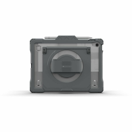 MAXCases Shield Extreme-X2-H with Hand Strap for iPad 10 10.9" (2022) (Black Bezel-Gray Case)