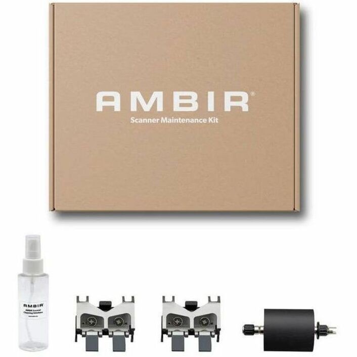 Ambir Technology Maintenance Kit For Ambir Ds820ix And Ds830ix Scanners (Only); Includes (10) Low