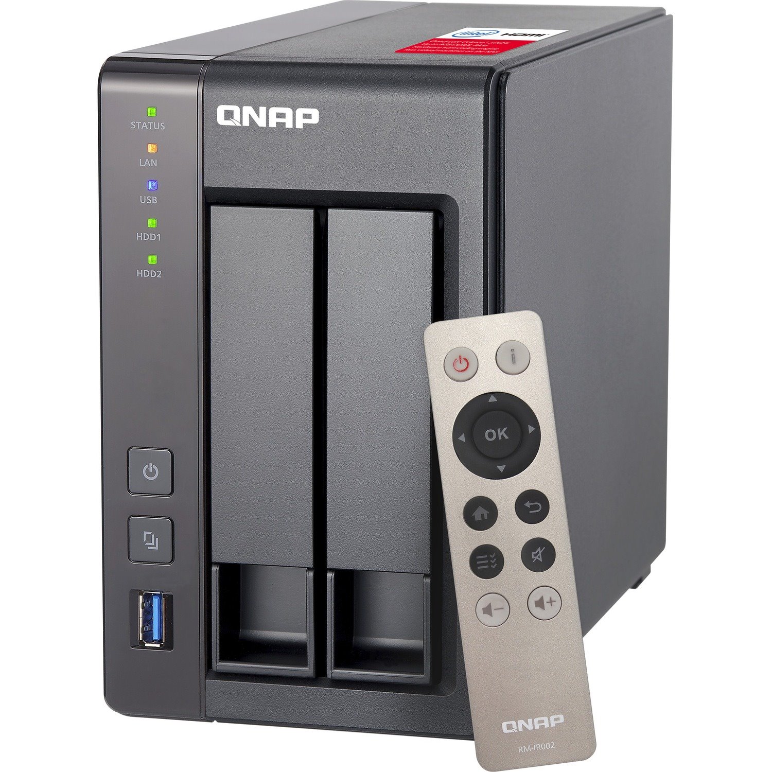 QNAP 8TB NAS Drive (2x 4TB w/ 4TB Usable)