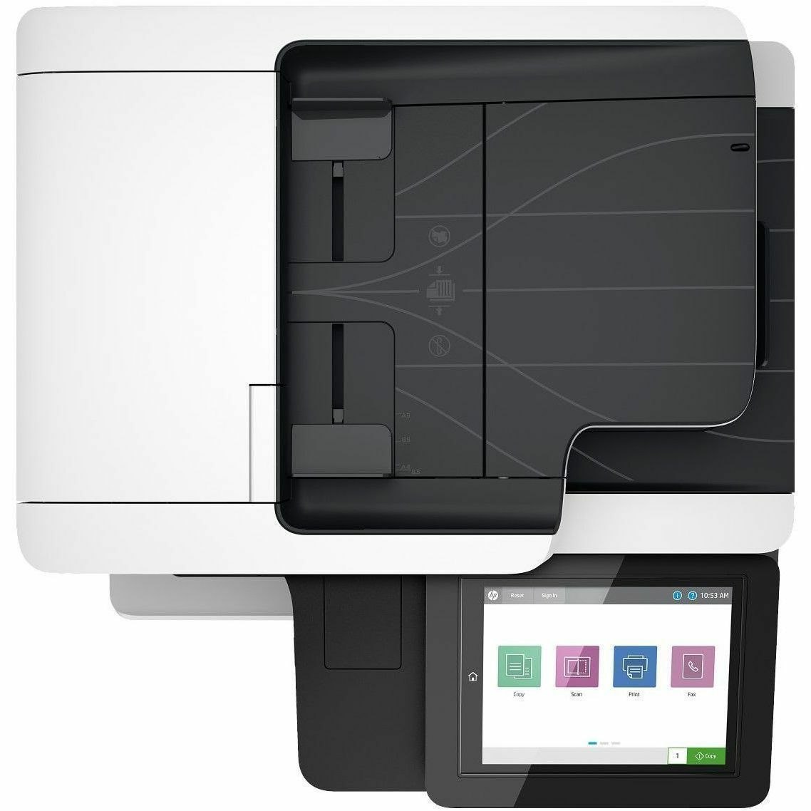 HP LaserJet Enterprise M528f Wired Laser Multifunction Printer - Monochrome