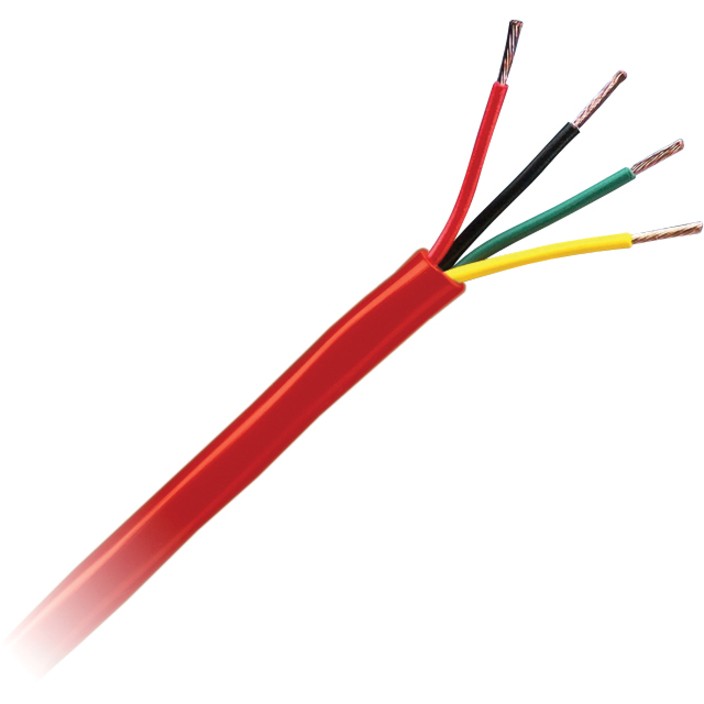Genesis 18 AWG 4C SOL Plenum, Red, 1000 ft. Pull Box