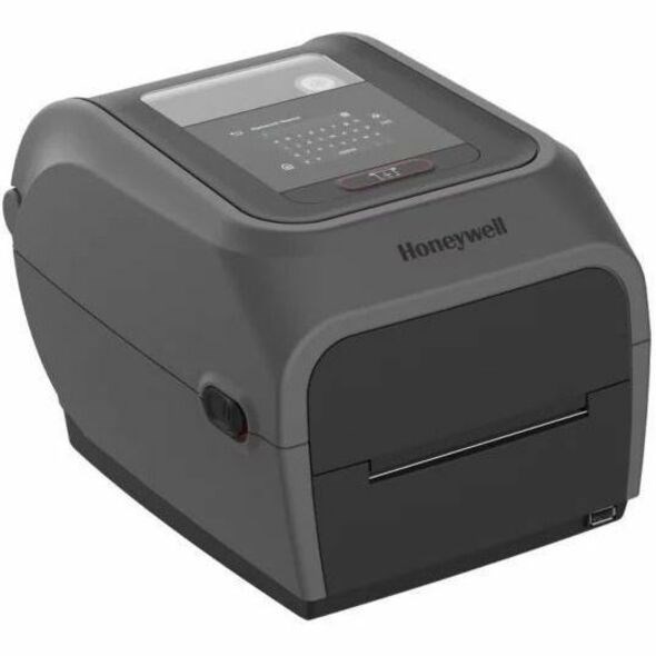 Honeywell PC45T Thermal Transfer Printer - Monochrome - Desktop - RFID Label Print - Fast Ethernet - USB - USB Host - Serial - Bluetooth 5.2 - IEEE 802.11a/b/g/n/ac/ax Wireless LAN - RFID - US - With Cutter