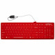 Seal Shield Seal Silk Pro SRK104 Keyboard - Cable Connectivity - USB Interface - Red