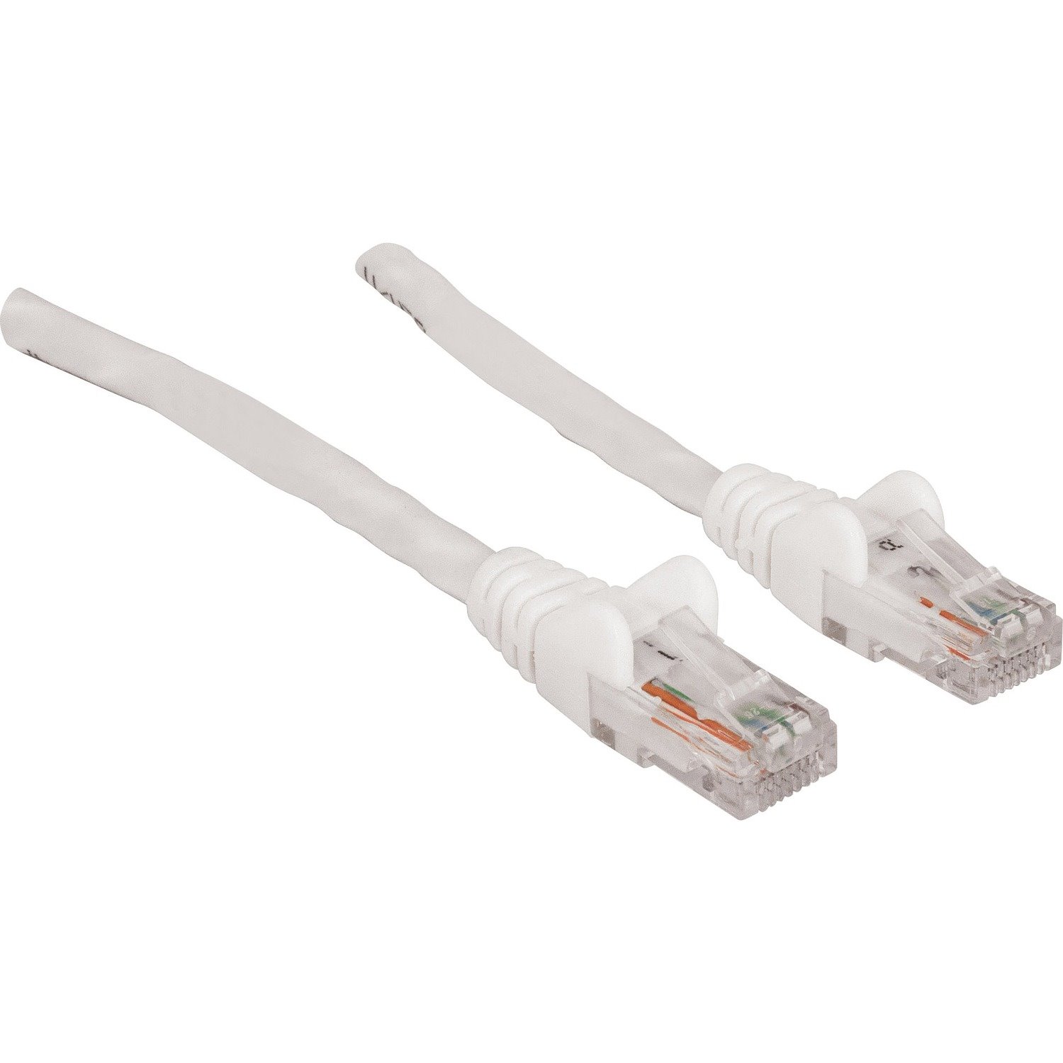 Intellinet Network Solutions Cat5e UTP Network Patch Cable, 1 ft (0.3 m), White