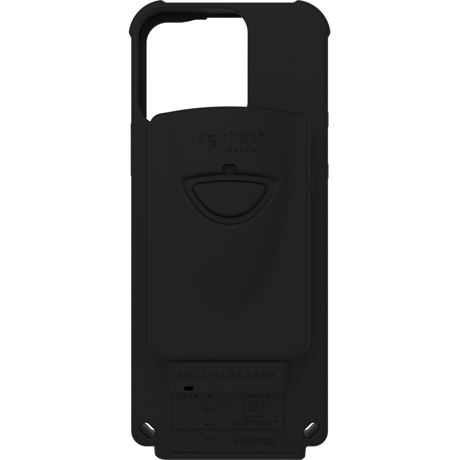 DuraSled DS860 Ultimate Barcode Sled Reader v21 & Dot Code Travel ID Reader for iPhone 13/14 & iPhone 13/14 Pro (Charger Sold Separately)