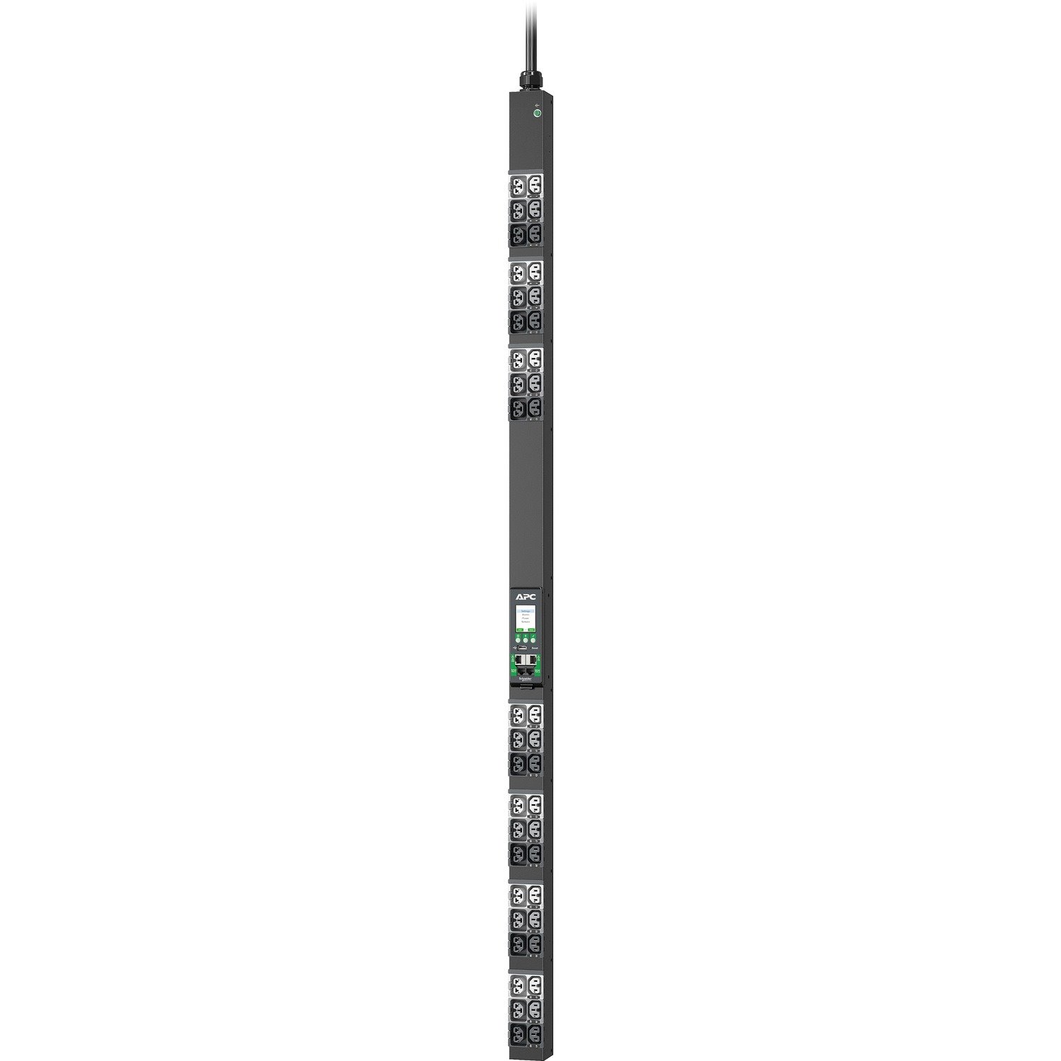 APC NetShelter Rack PDU Advanced, Metered, 3Phase, 11kW 400V 16A or 11.5kW 415V 20A, 42 Outlets, IEC309