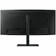 Samsung ViewFinity S34A654UBN 34" Class UW-QHD Curved Screen LCD Monitor - 21:9 - Black